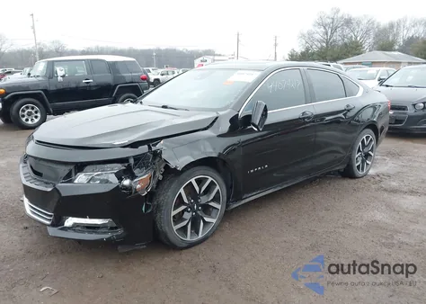 2016 Chevrolet Impala 2Lt из США, поврежденный, VIN 2G1115S32G9174473